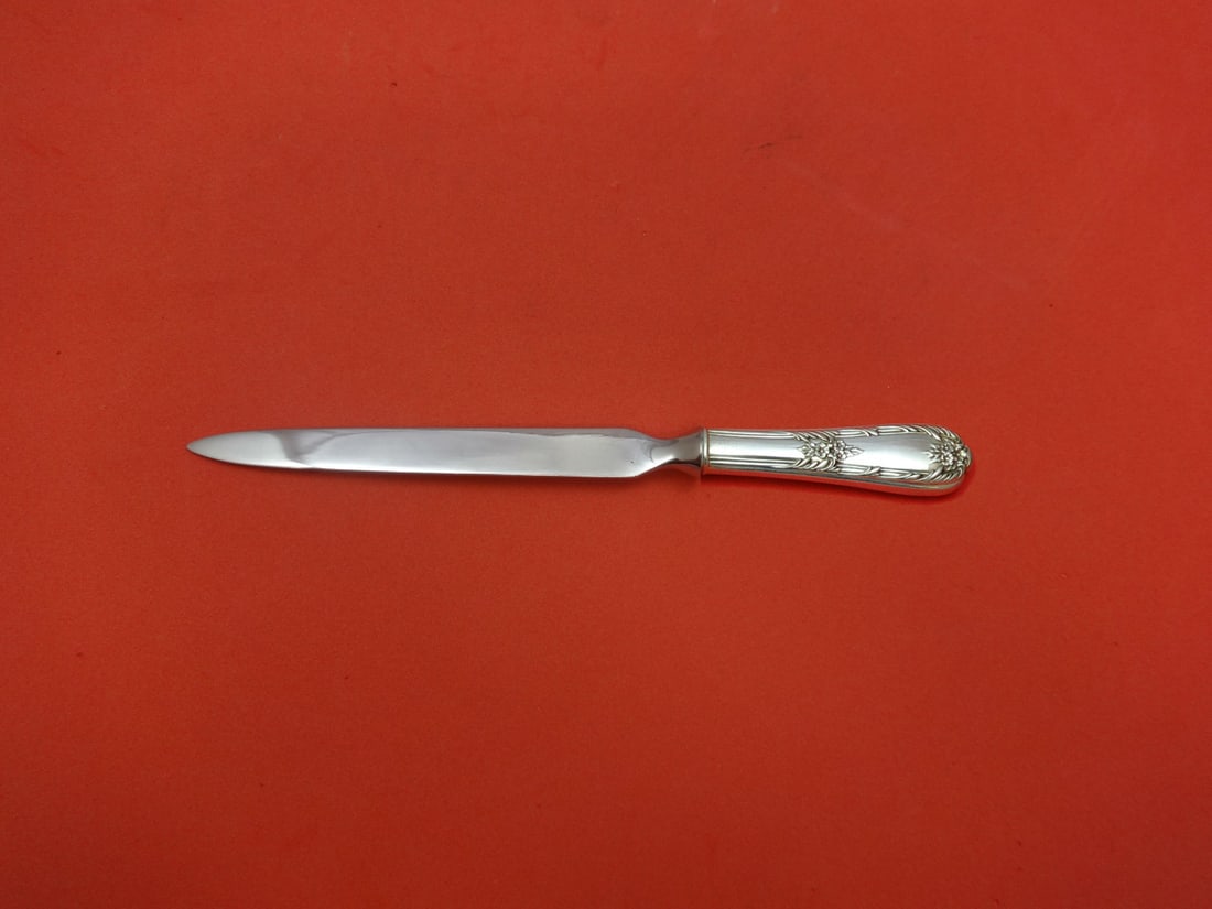 International Sterling Silver Splendor Letter Opener Custom Made 8": International Sterling Silver Splendor Letter Opener Custom Made 8" This exquisite letter opener from the Splendor collection by International Sterling is crafted from high-quality sterling silver, fe