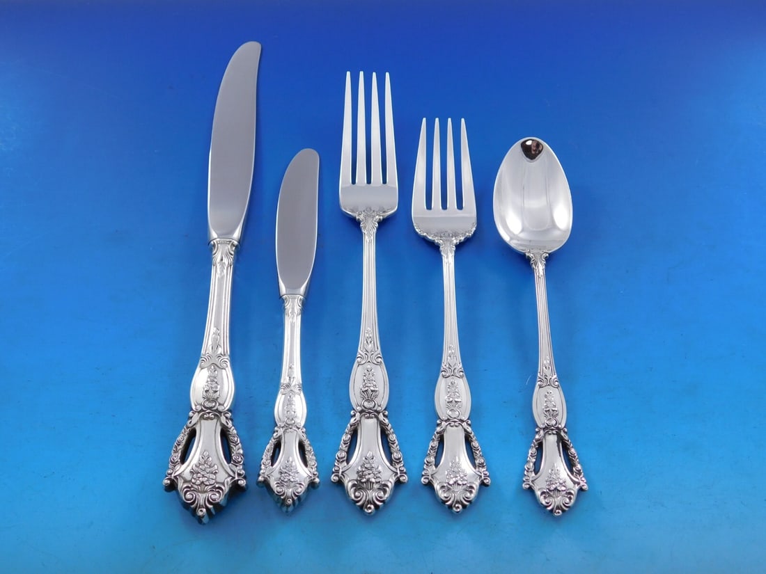 Tuttle Beauvoir Sterling Silver 40 Piece Flatware Service for 8 (1 of 7)
