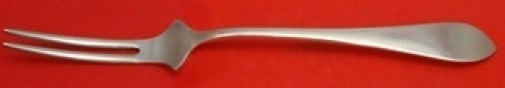 Watson Old Colony Sterling Silver Serving Fork Custom Made: Watson Old Colony Sterling Silver Serving Fork Custom Made A custom-made serving fork in the Old Colony pattern by Watson, crafted in sterling silver. This spinach fork is not monogrammed and is descr