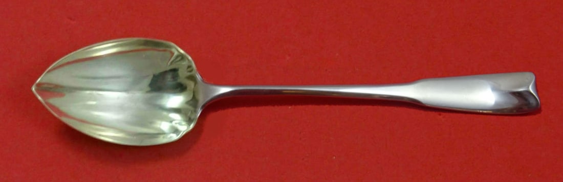 Lunt Colonial Theme Sterling Silver Fluted Grapefruit Spoon 5 3/4 (1 of 1)