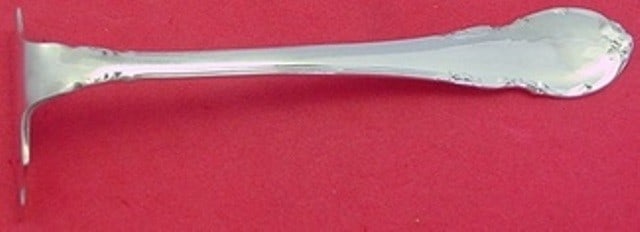 Lunt Modern Victorian sterling silver baby food pusher 4 1 8 inch (1 of 2)