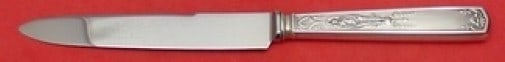Tetard Freres Empire Fan Man on Back Sterling Silver Dinner Knife 9 7/8" (1 of 1)