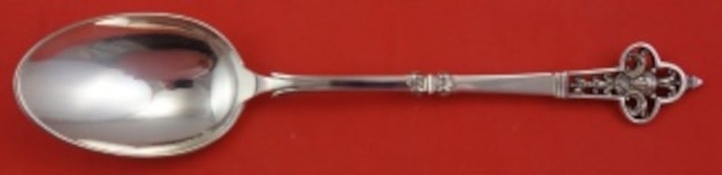 Christofle Renaissance Sterling Silver Dessert Spoon 7 1/4 (1 of 1)