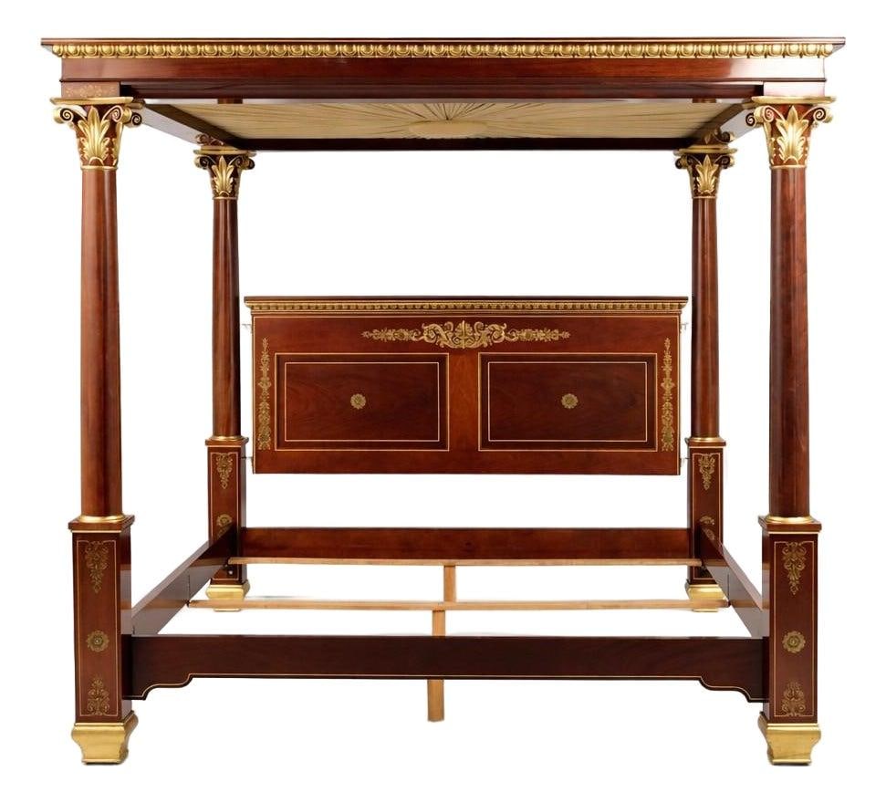 Empire Style King Canopy Bed Masterworks Collection by Kindel (1 of 10)