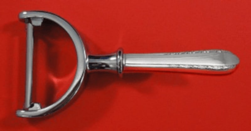 International Moonglow Sterling Silver 6 Inch Vegetable Peeler (1 of 3)