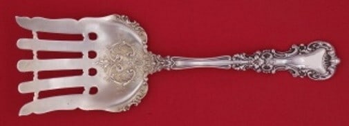 International Sterling Silver Avalon 9 Inch Asparagus Fork Serving Silverware (1 of 2)
