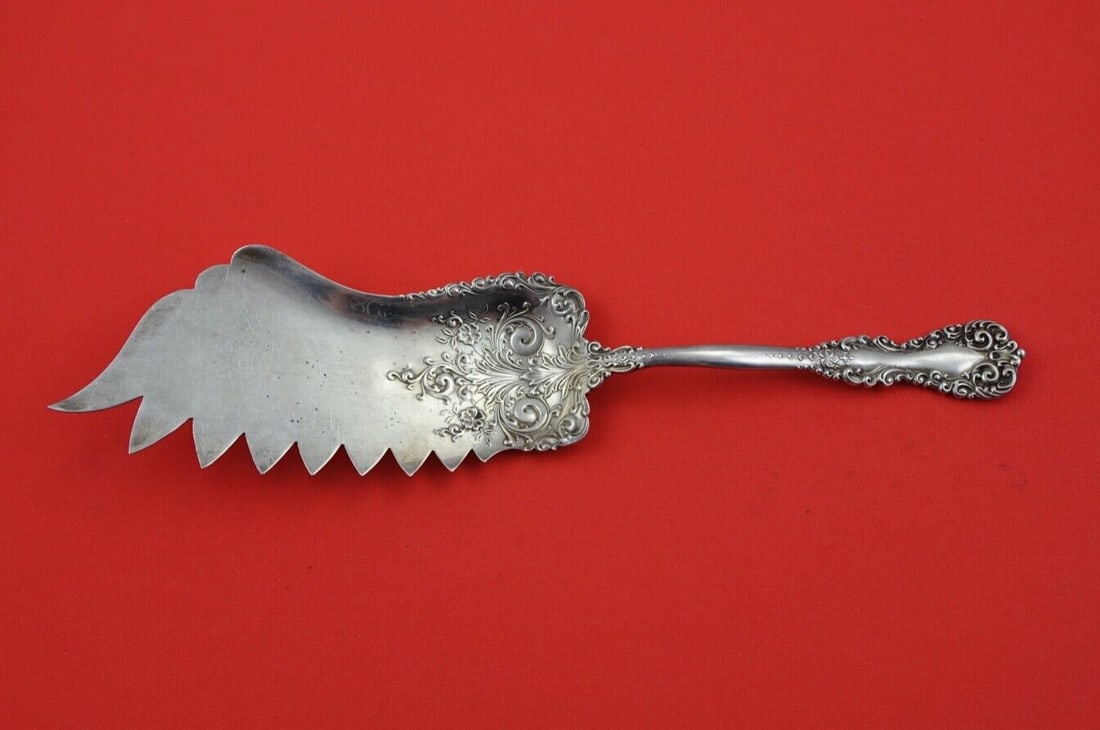 International Silver Revere Sterling Silver Fried Oyster Server 9 3/8" (1 of 2)