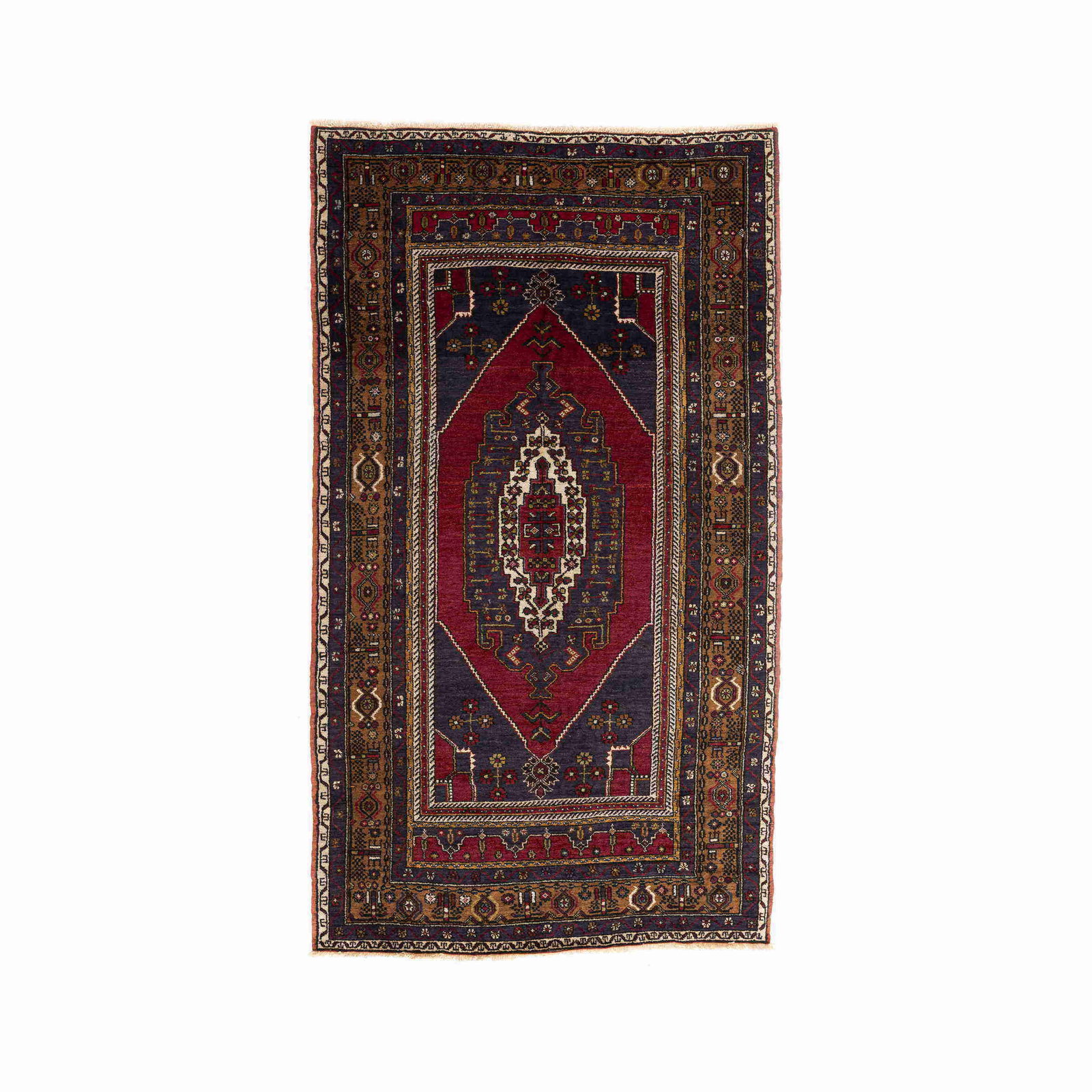Authentic Handmade Anadol Wool Carpet 61.8 x 104.7 Inches (1 of 8)