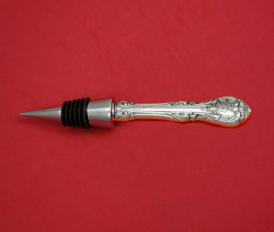 Gorham King Edward Sterling Silver Custom Bottle Stopper 6 1/4" (1 of 2)