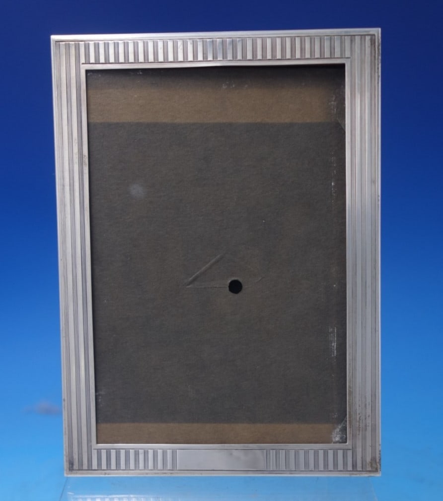 Sterling Silver Picture Frame by Shreve Crump and Low 4 3/4" x 4": Sterling Silver Picture Frame by Shreve Crump and Low 4 3/4" x 4" Sterling silver picture frame by Shreve Crump & Low, marked and measuring 4 3/4" x 4". It dates to the 1900-1940 period and was made i