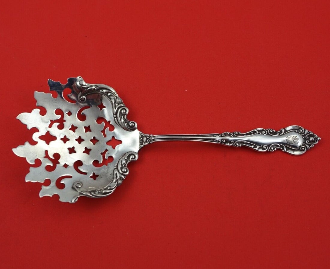 International Sterling Silver Warwick Tomato Server 7.5 Inch with Six Teeth (1 of 3)