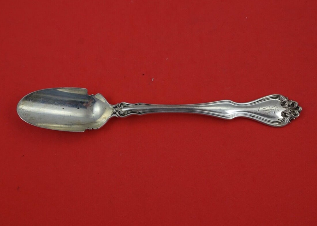 Wallace Hampton Sterling Silver Cheese Scoop 8 Inch Serving Piece (1 of 2)