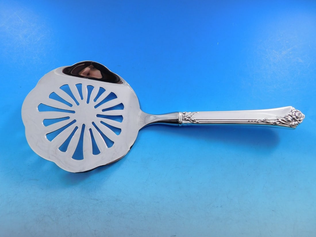 Oneida Damask Rose Sterling Silver Tomato Server 8.5 Custom Made (1 of 7)