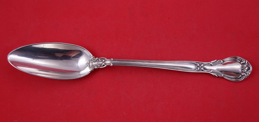 Rare 10 Inch Gorham Chantilly Sterling Silver Duck Serving Spoon (1 of 2)