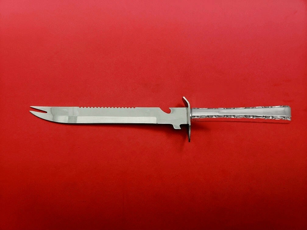 Lunt Madrigal Sterling Silver Ham Slice Knife 11.5 Custom Hollow Handle (1 of 2)