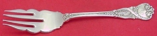 Tiffany & Co. Saint James Sterling Silver Pastry Fork 6 Inch Wavy Tines: Tiffany & Co. Saint James Sterling Silver Pastry Fork 6 Inch Wavy Tines This exquisite pastry fork from the renowned Saint James pattern by Tiffany & Co. is crafted in sterling silver and features ele