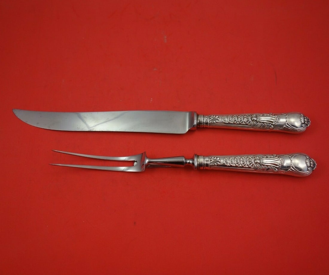 CJ Vander Coburg Sterling Silver Carving Set 2pc (1 of 3)