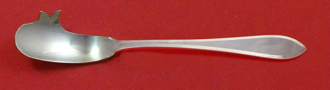 Tiffany Co Reeded Edge Sterling Silver Cheese Knife with Pick Custom Made (1 of 1)