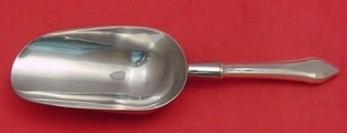 Gorham Clermont Sterling Silver Ice Scoop 9 Inch Custom Made: Gorham Clermont Sterling Silver Ice Scoop 9 Inch Custom Made This exquisite ice scoop, part of the Clermont pattern by Gorham, is crafted from high-quality sterling silver with a hollow handle and fea
