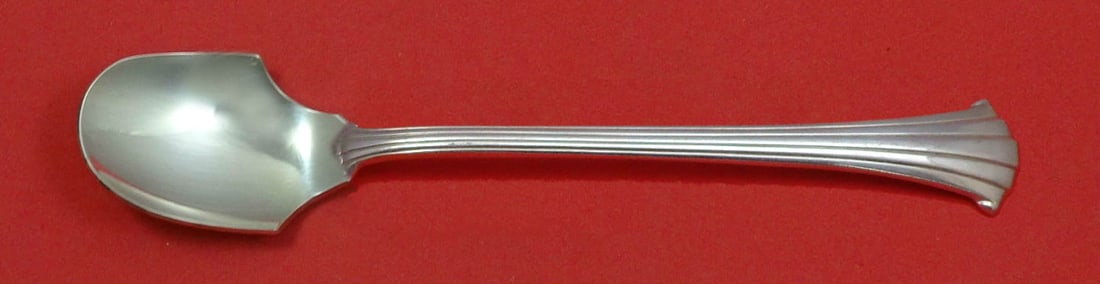 Gorham Newport Scroll Sterling Silver Cheese Scoop 5 3/4 Custom Made: Gorham Newport Scroll Sterling Silver Cheese Scoop 5 3/4 Custom Made Crafted in the elegant Newport Scroll pattern, this custom-made cheese scoop by Gorham is a stunning addition to your serving piece