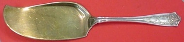 Tiffany & Co. Winthrop Sterling Silver Ice Cream Slice Gold Washed 11.5" (1 of 1)