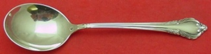 International Sterling Silver Grand Recollection Cream Soup Spoon 6.5" (1 of 2)