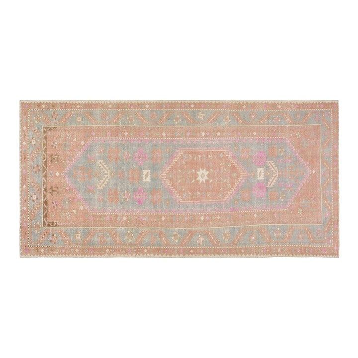 Handmade Wool Anatolian Area Rug 4'1" x 8'6" Vintage Turkish Carpet: Handmade Wool Anatolian Area Rug 4'1" x 8'6" Vintage Turkish Carpet This vintage Turkish Anatolian rug is hand-knotted from wool using traditional techniques. Showcasing a tan color and a rich texture
