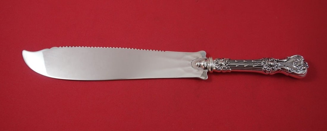 Whiting King Edward Sterling Silver Cake Saw 11 3/4 inches (1 of 1)