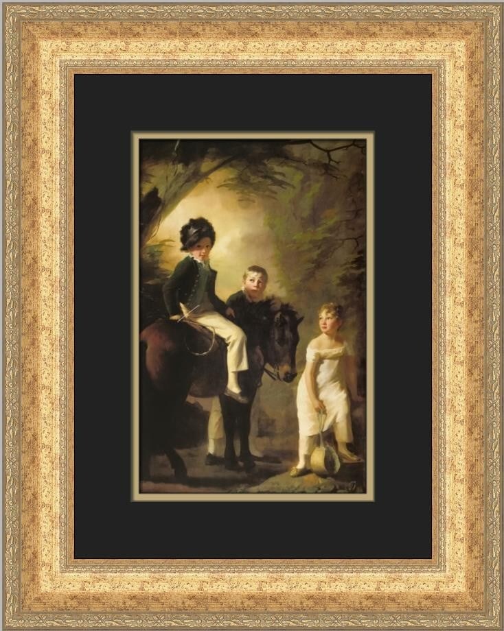 Sir Henry Raeburn The Drummond Children Custom Framed Print 20x16 (1 of 2)