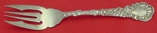 Gorham Marie Antoinette Sterling Silver Fish Fork 6.5" Monogrammed: Gorham Marie Antoinette Sterling Silver Fish Fork 6.5" Monogrammed This elegant individual fish fork features the exquisite Marie Antoinette pattern by Gorham, crafted from high-quality sterling silve