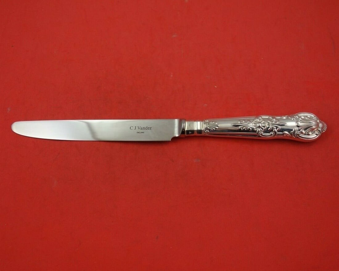 CJ Vander Queens Sterling Silver 10" Dinner Knife French Style (1 of 3)