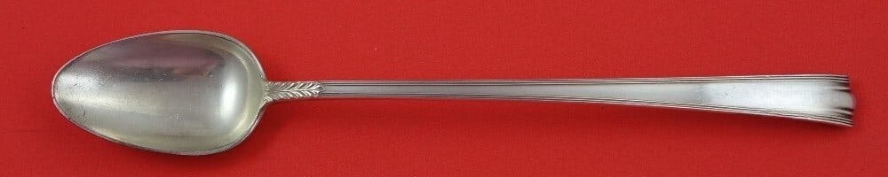 Lunt American Directoire Sterling Silver Iced Tea Spoon 7.75" (1 of 2)