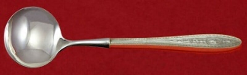 Wedgwood by International Sterling Silver Gravy Ladle 8 Inch Hollow Handle: Wedgwood by International Sterling Silver Gravy Ladle 8 Inch Hollow Handle Introducing the Wedgwood by International Sterling Silver Gravy Ladle, a beautifully crafted piece designed for elegance and 