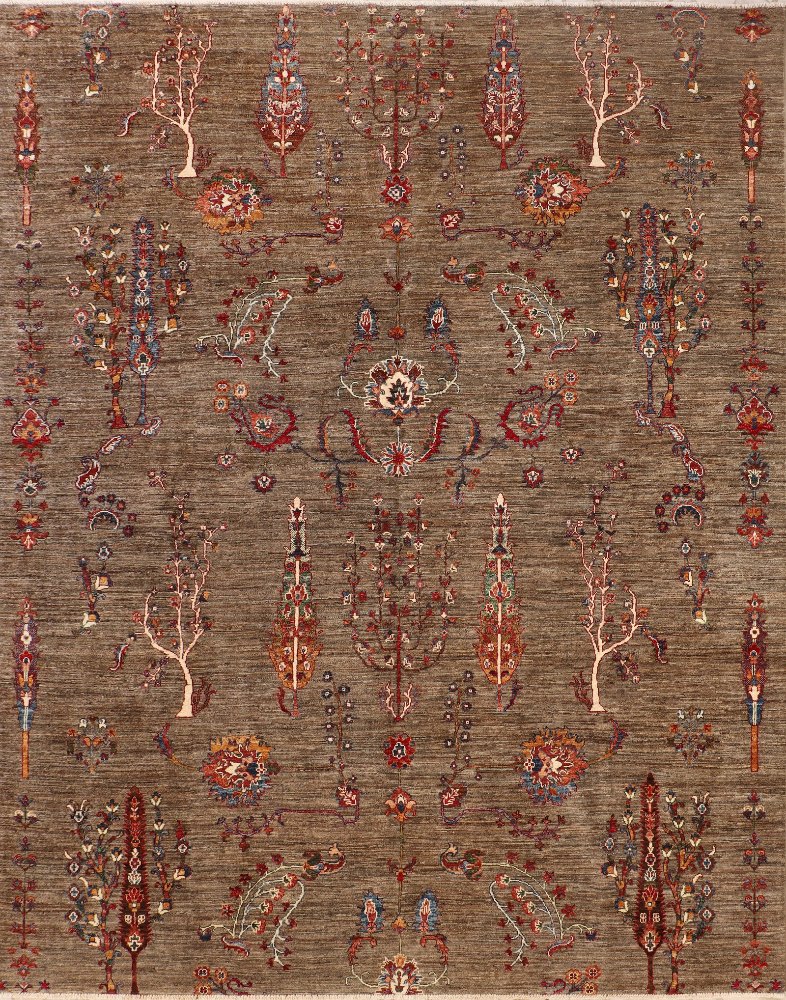 8' x 10' Soltani Ziglar Rug Fine Ghazni Wool Handmade Pakistan Multi Neutral: 8' x 10' Soltani Ziglar Rug Fine Ghazni Wool Handmade Pakistan Multi Neutral Free continental US Shipping Experience the elegance of this 8' x 10' Soltani Ziglar Rug, meticulously handcrafted in Pakis