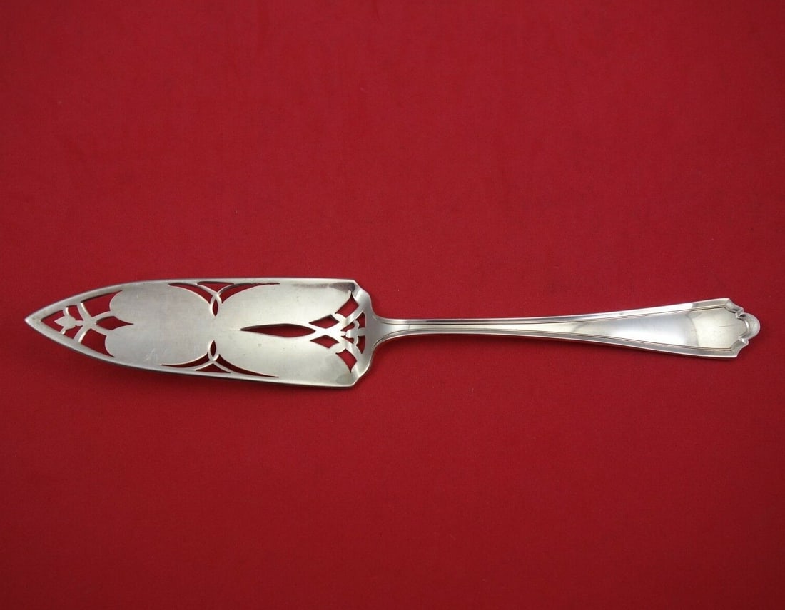 Watson Sterling Silver Jelly Cake Server John Alden 9 Inch (1 of 2)