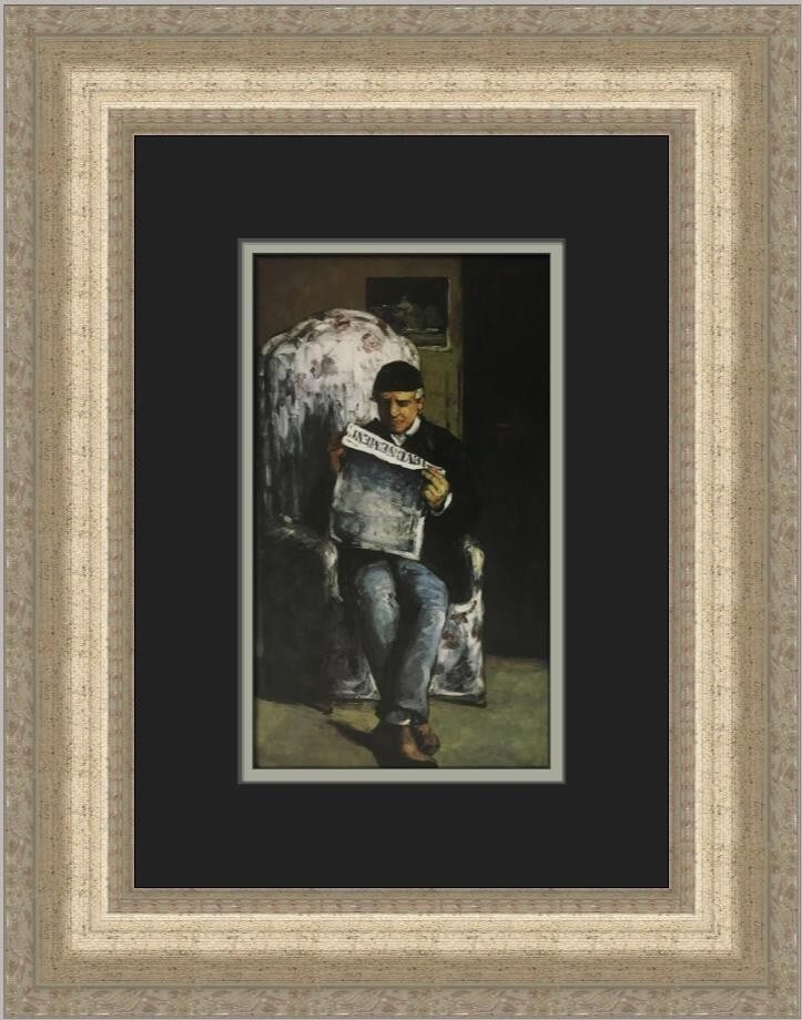 Paul Cezanne Louise-Auguste Cezanne Custom Framed Print 18 x 14 (1 of 2)