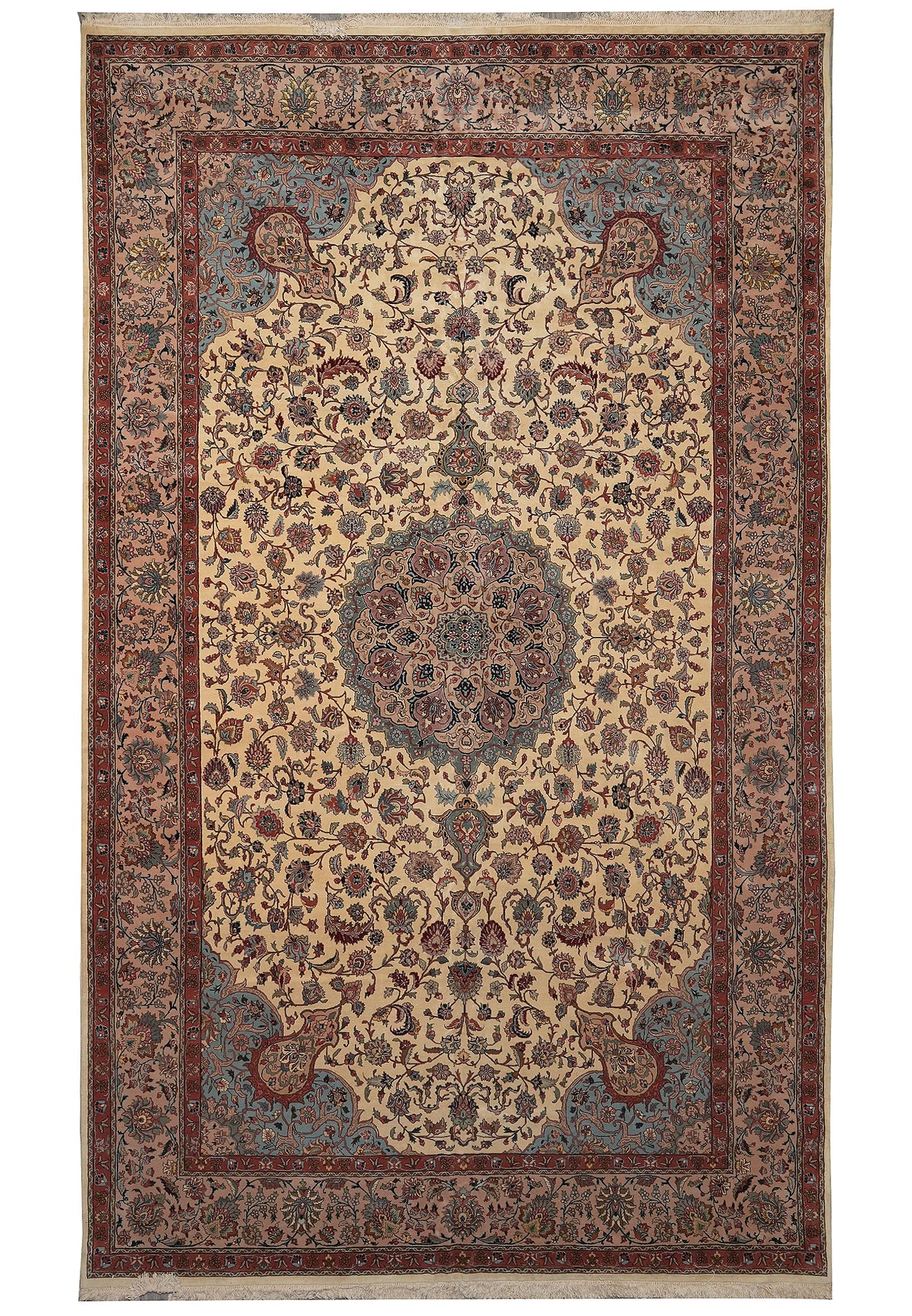 10 x 17.8 Genuine Persian Tabriz Rug Iran 400 KPSI (1 of 14)