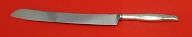 Gorham Sea Rose Sterling Silver Wedding Cake Knife 12 Inch: Gorham Sea Rose Sterling Silver Wedding Cake Knife 12 Inch This exquisite wedding cake knife features the elegant Sea Rose pattern by Gorham. Crafted with a sterling silver hollow handle and a durable