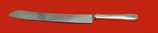 International Sterling Silver Blossom Time Wedding Cake Knife 12" Custom: International Sterling Silver Blossom Time Wedding Cake Knife 12" Custom Celebrate your special day with the elegant Blossom Time Wedding Cake Knife by International Sterling. This custom-made knife f