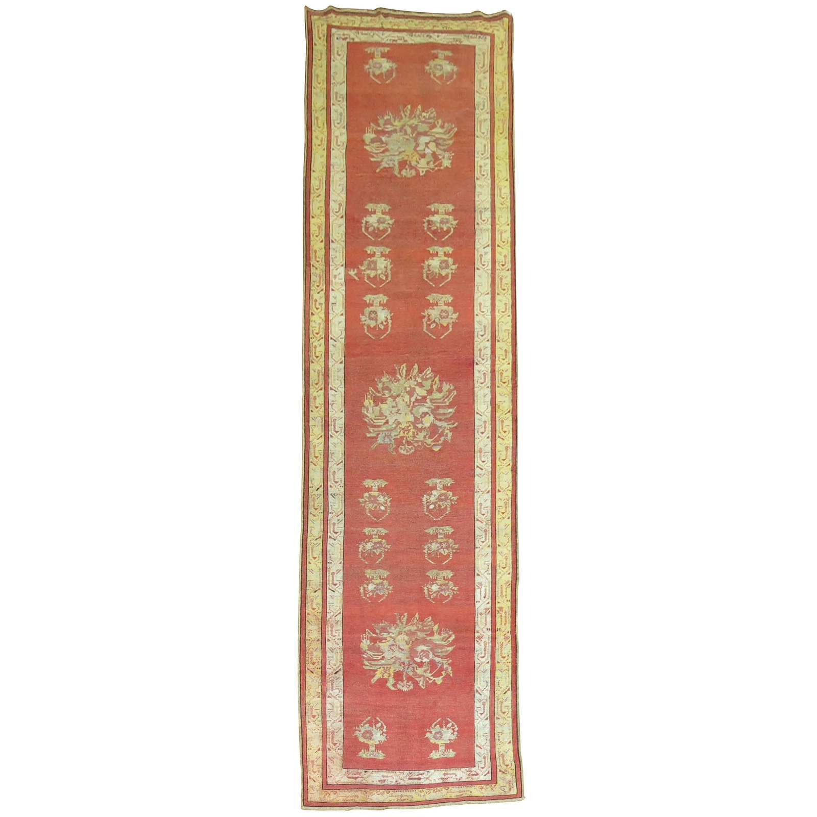 Late 19th Century Turkish Melas Wool Hand-Woven Runner (1 of 8)