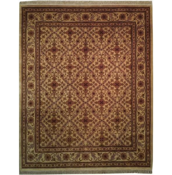 Elegant Handmade Jaipour Rug 7.10 x 9.8 ft Premium Quality: Elegant Handmade Jaipour Rug 7.10 x 9.8 ft Premium Quality Free continental US Shipping Enhance your living space with this exquisite 7.10 x 9.8 handmade Jaipour rug. Crafted with fine quality materia