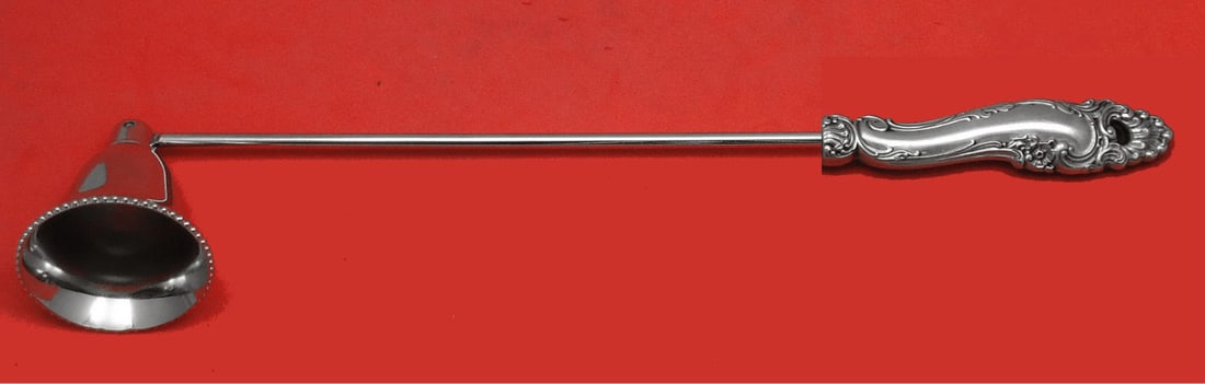 Gorham Decor Sterling Silver Candle Snuffer 11 1/4 Inch: Gorham Decor Sterling Silver Candle Snuffer 11 1/4 Inch This exquisite candle snuffer, crafted by Gorham, features a stunning sterling silver hollow handle paired with a durable stainless implement. M