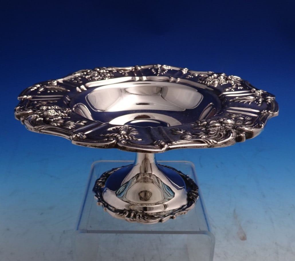 Sterling Silver Raised Compote Francis I Pattern 7.58ozt Reed and Barton (1 of 5)