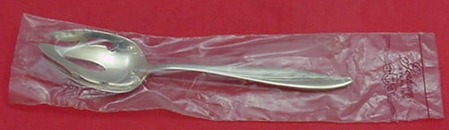 Gorham Firelight Sterling Silver 8.5 Inch Pierced Serving Spoon (1 of 2)