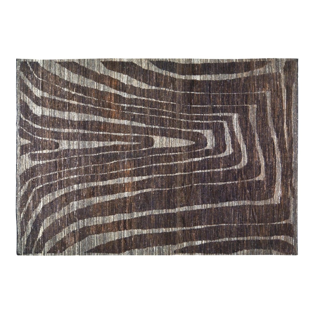 Coffee Wool Area Rug Hand Knotted Moroccan Style 9'x12'9": Coffee Wool Area Rug Hand Knotted Moroccan Style 9'x12'9" This Moroccan hand-knotted wool rug is crafted using traditional rug-making techniques, offering a blend of timeless artistry and modern desig
