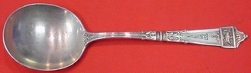 Gorham Lansdowne Sterling Silver Gumbo Soup Spoon 6 5/8 inches: Gorham Lansdowne Sterling Silver Gumbo Soup Spoon 6 5/8 inches Add elegance to your dining experience with this Lansdowne pattern gumbo soup spoon by Gorham. Crafted from high-quality sterling silver,