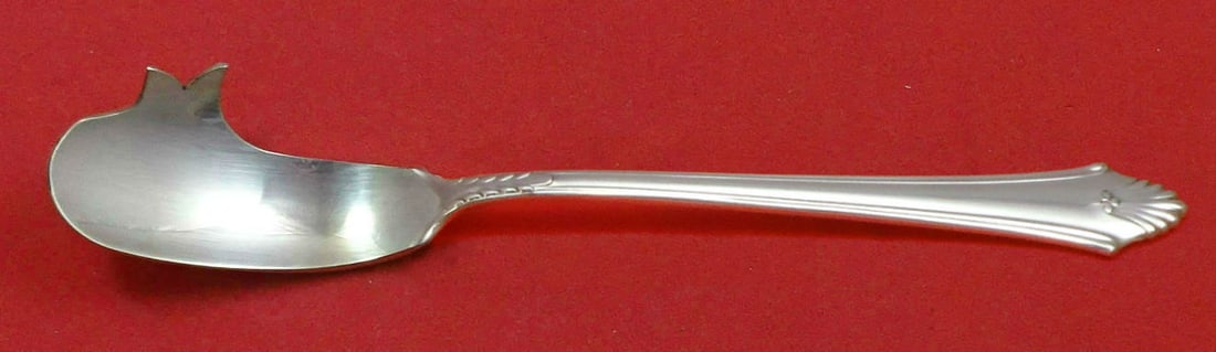 Gorham Edgemont Sterling Silver Cheese Knife with Pick 5 3/4": Gorham Edgemont Sterling Silver Cheese Knife with Pick 5 3/4" This exquisite cheese knife is crafted by Gorham in the elegant Edgemont pattern, also known as Late Georgian. Made from high-quality ster