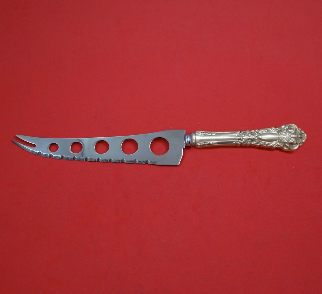 Reed and Barton French Renaissance Sterling Silver Charcuterie Knife 9 3/4": Reed and Barton French Renaissance Sterling Silver Charcuterie Knife 9 3/4" Enhance your charcuterie presentations with this exquisite French Renaissance Charcuterie Knife by Reed and Barton. Crafted 