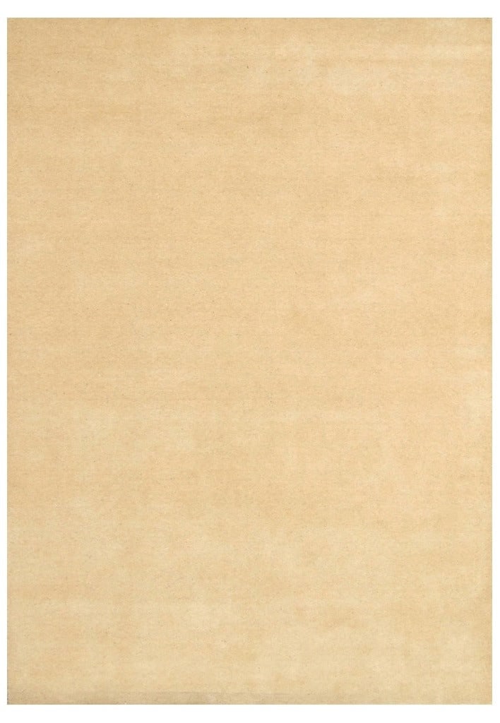 5'1 x 8' Cream White Handmade Modern Loom Knotted Rug (1 of 1)