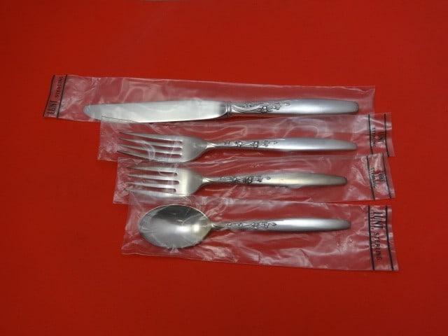 Lunt Summer Song Sterling Silver 4pc Place Setting (1 of 1)